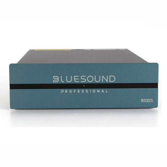 Bluesound Professional B100S Music Streamer on white background