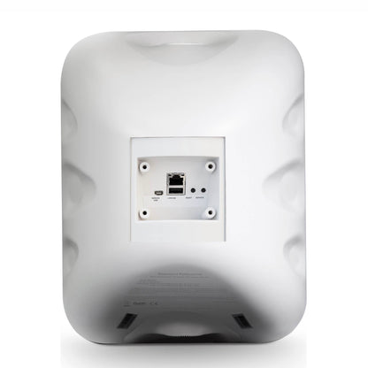 Rear of Bluesound Professional BSP1000 in white