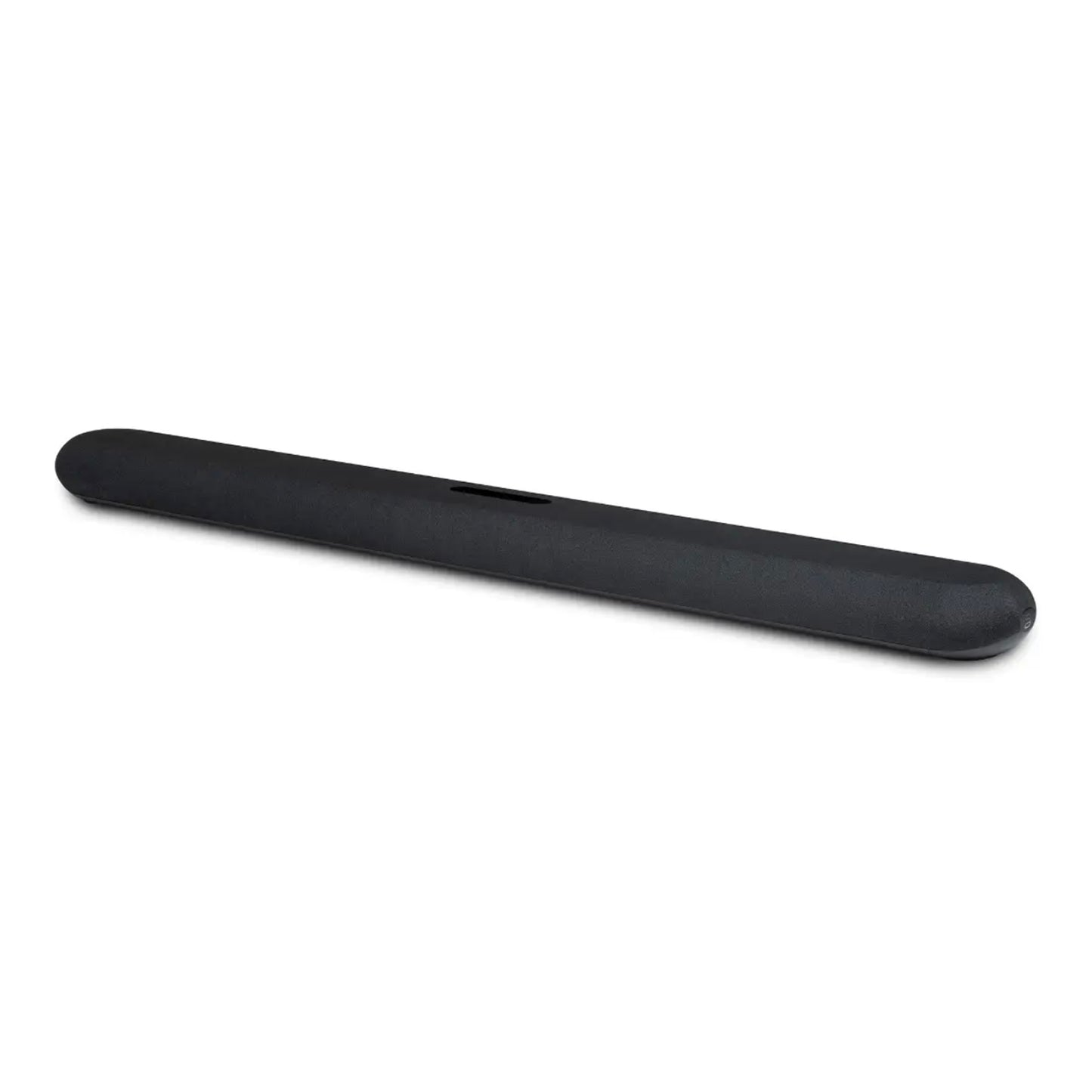 Angle of Bluesound Pulse Cinema Soundbar on white background