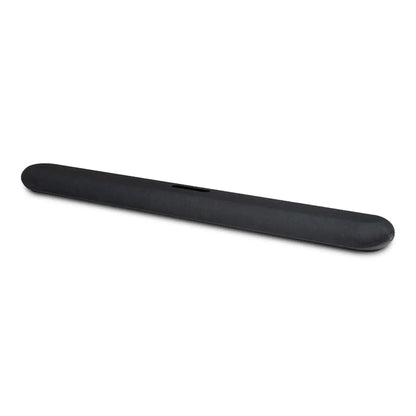 Angle of Bluesound Pulse Cinema Soundbar on white background