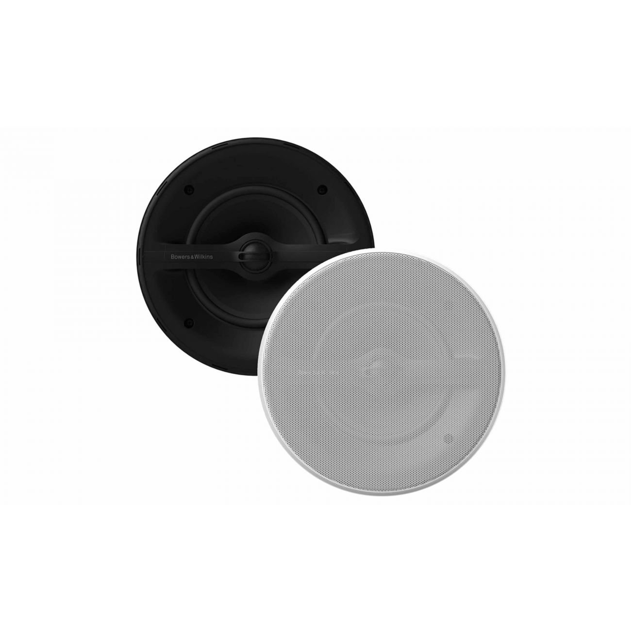 1 Pair of B&W Marine 8 All Weather In-Ceiling Speakers (For One Outdoor Zone)