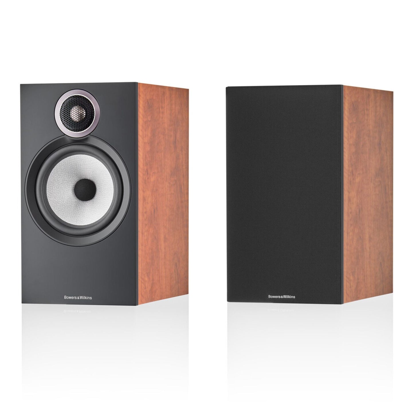 B&W 606 S3 Speakers - Red Cherry