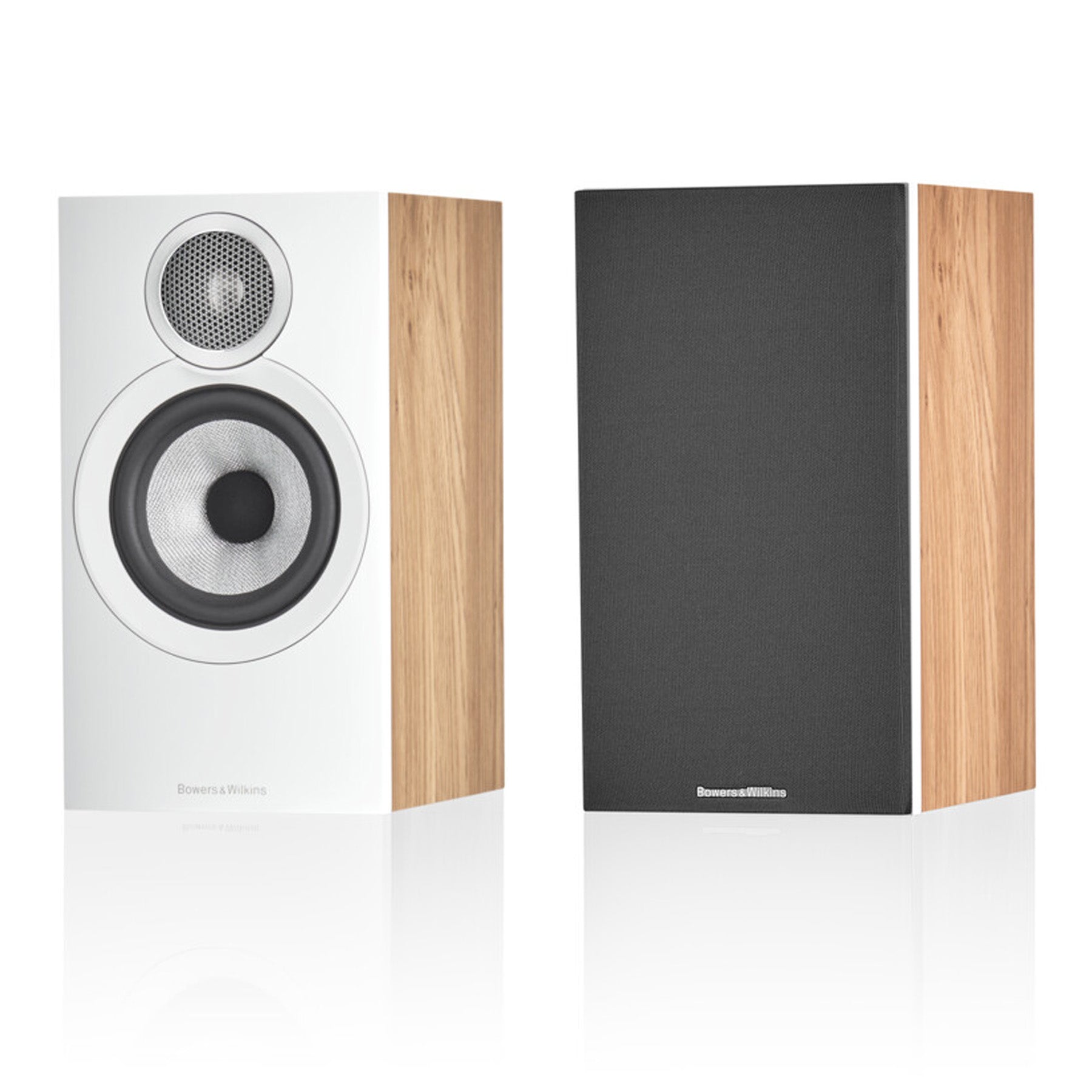 B&W 607 S3 Surround Speakers - Oak