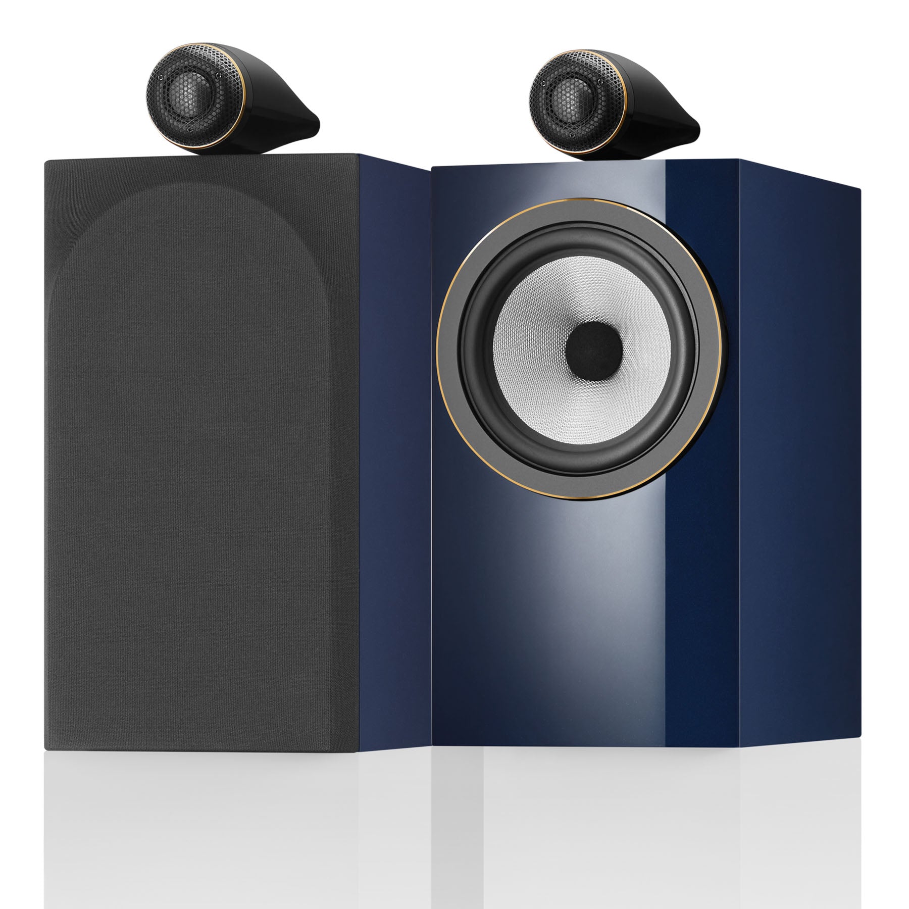 B&W 705 S3 Signature Speakers - Solid Body Decoupled Tweeter On Top