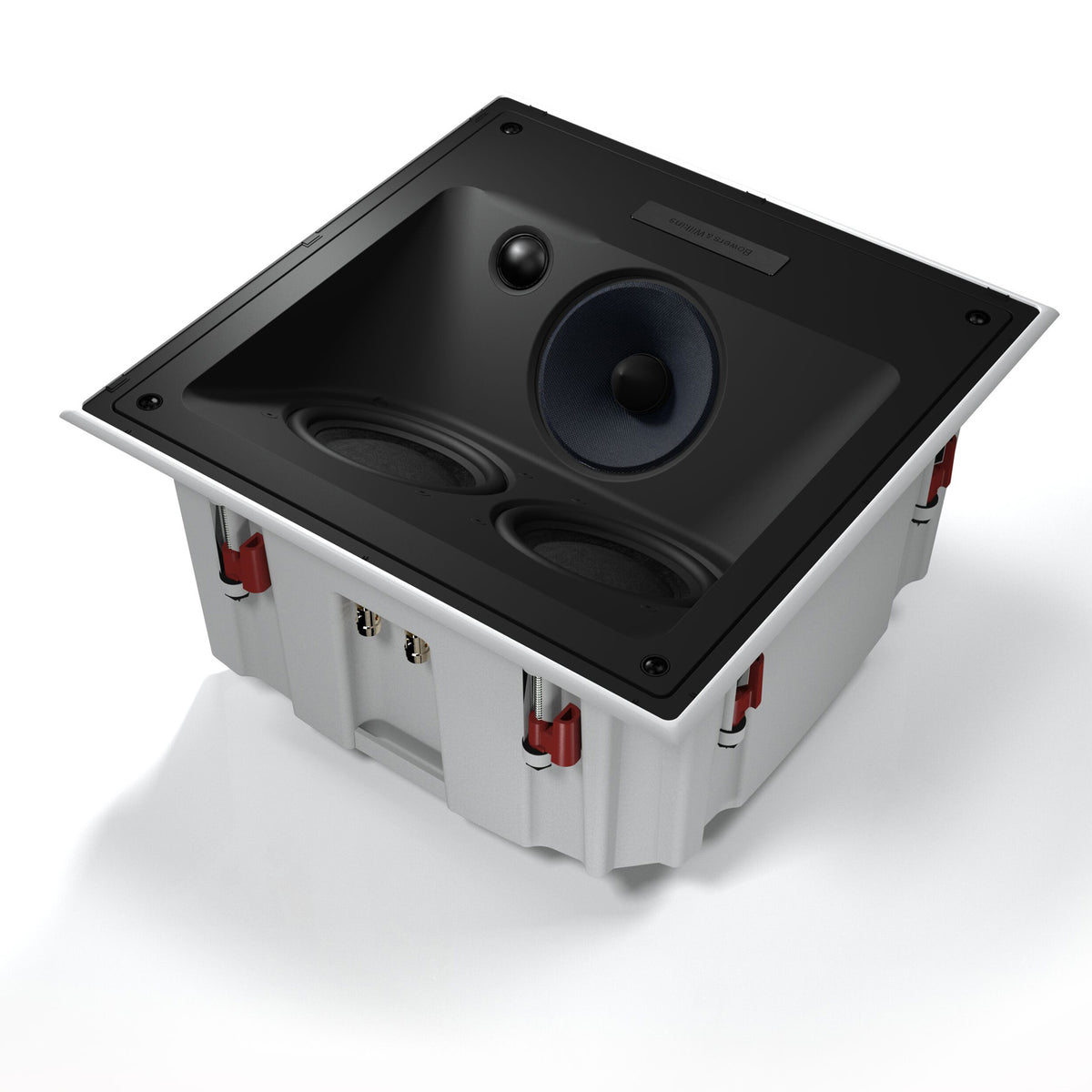 Bowers & Wilkins CCM7.3 S2 嵌頂喇叭斜角結構與一體化後箱