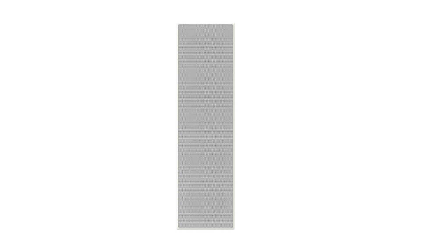 B&W CWM7.4 S2 LCR In-Wall Speaker - Shown with grille on