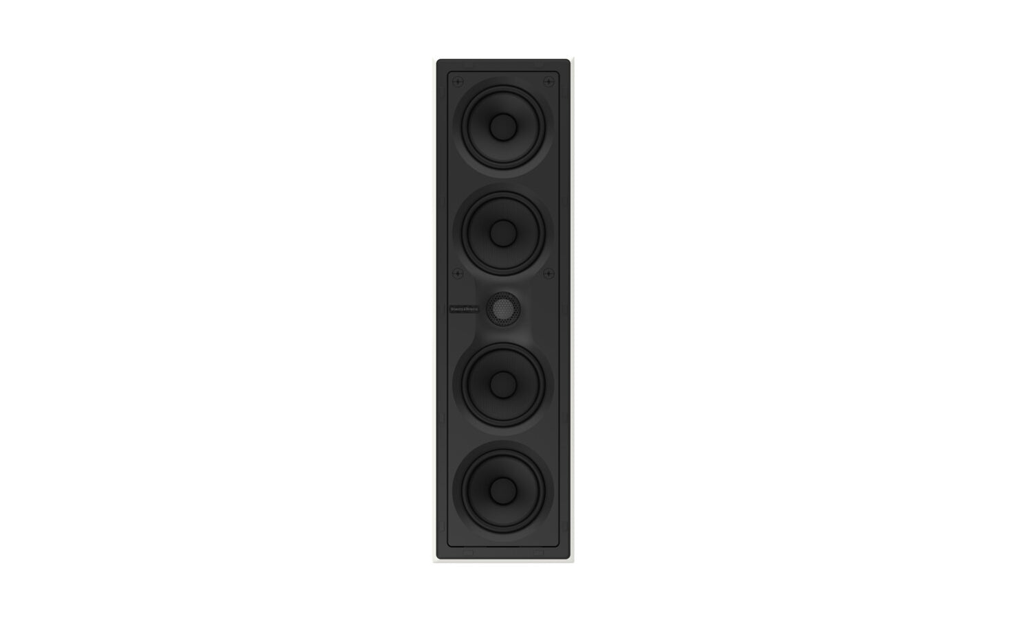 B&W CWM7.4 S2 LCR In-Wall Speaker - Shown without grille