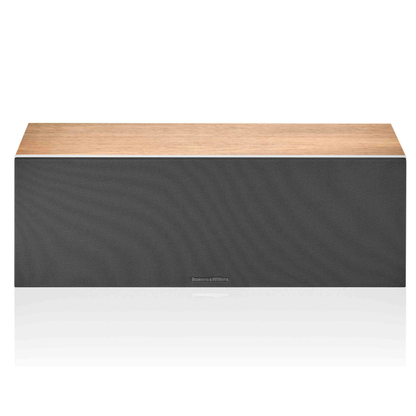 Front view of Bowers & Wilkins HTM6 S3 Centre Speaker with grille on