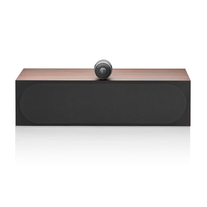 Front view of Bowers & Wilkins HTM71 S3 Centre Speaker in mocha