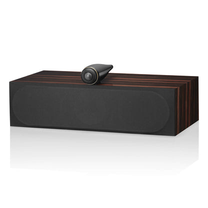 Front angle of Bowers & Wilkins HTM71 S3 Signature Centre Speaker in Datuk Gloss