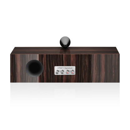 Back view of Bowers & Wilkins HTM71 S3 Signature Centre Speaker in Datuk Gloss