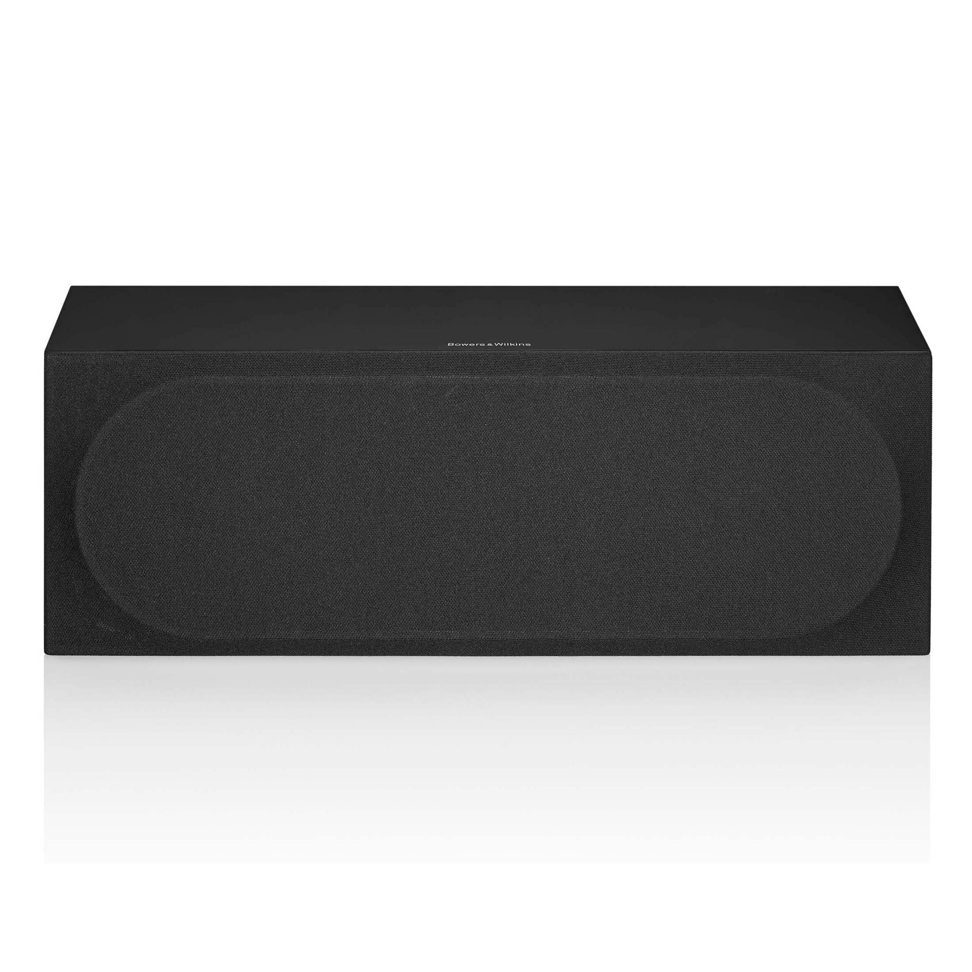 Front view of Bowers & Wilkins HTM72 S3 Centre Speaker in black