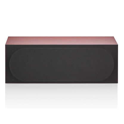 Front view of Bowers & Wilkins HTM72 S3 Centre Speaker in rosenut