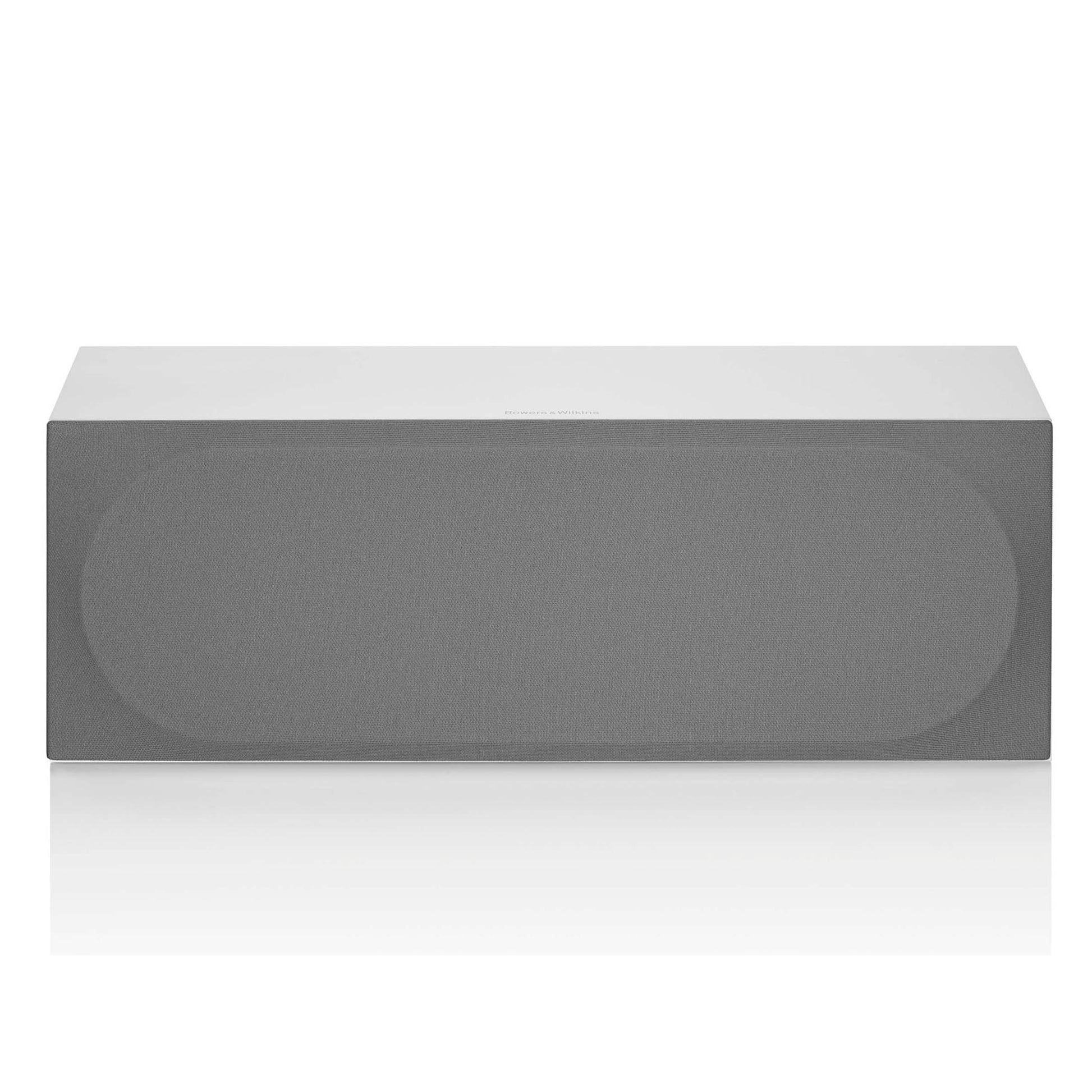 Front view of Bowers & Wilkins HTM72 S3 Centre Speaker with grille on