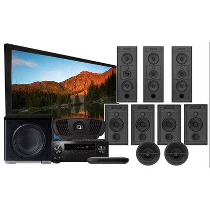 B&W In-Wall Home Cinema System