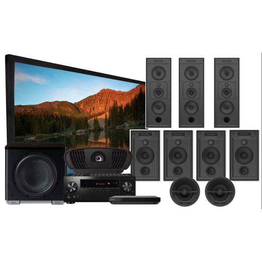 B&W In-Wall Home Cinema System