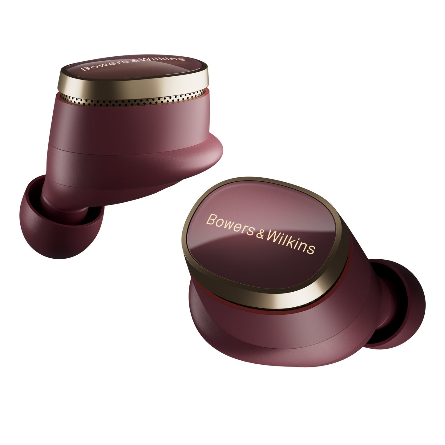 Bowers & Wilkins Pi8 Earbuds in Dark Burgundy