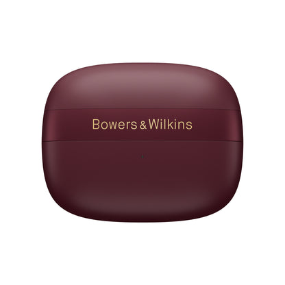 Bowers & Wilkins Pi8 Earbuds in Dark Burgundy case