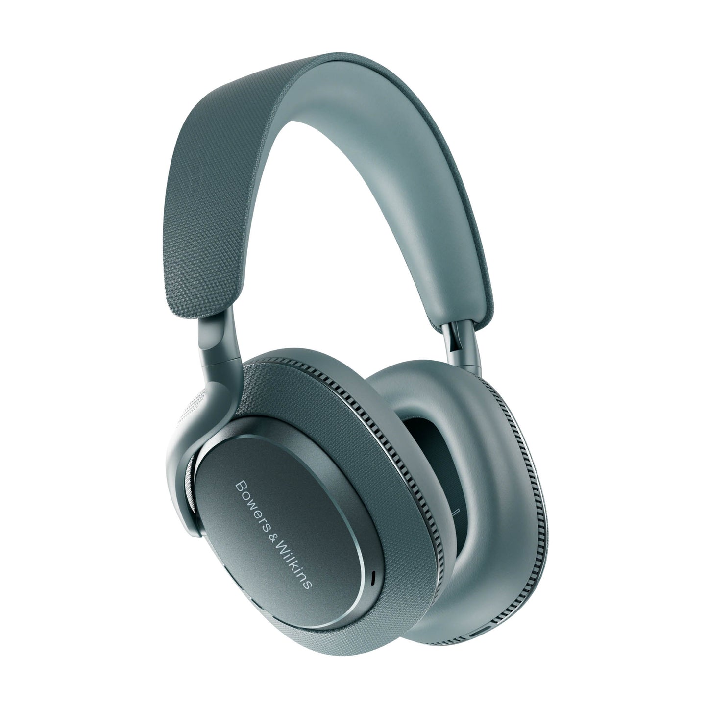 Angle view of Bowers & Wilkins PX7 S3 Headphones in Frost Blue