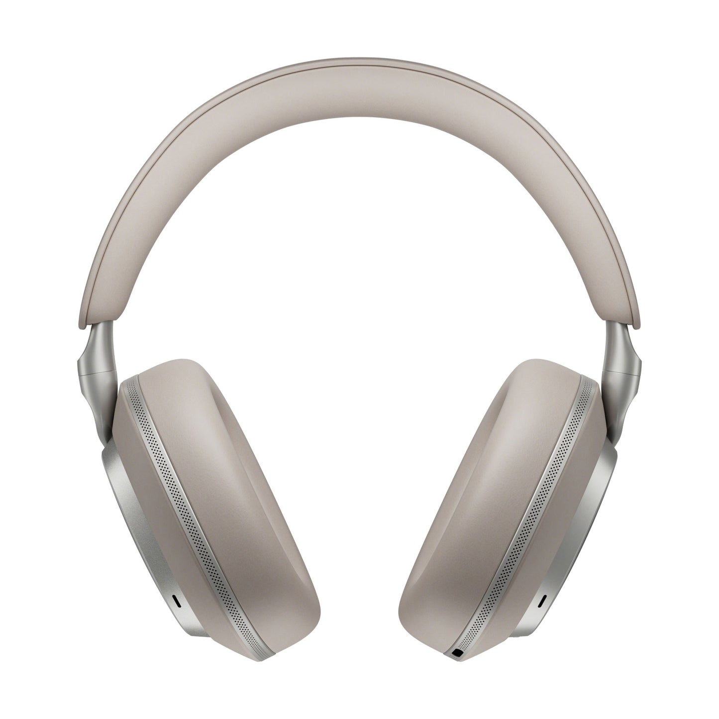 Front view of Bowers & Wilkins PX8 S2 Warm Stone on white background