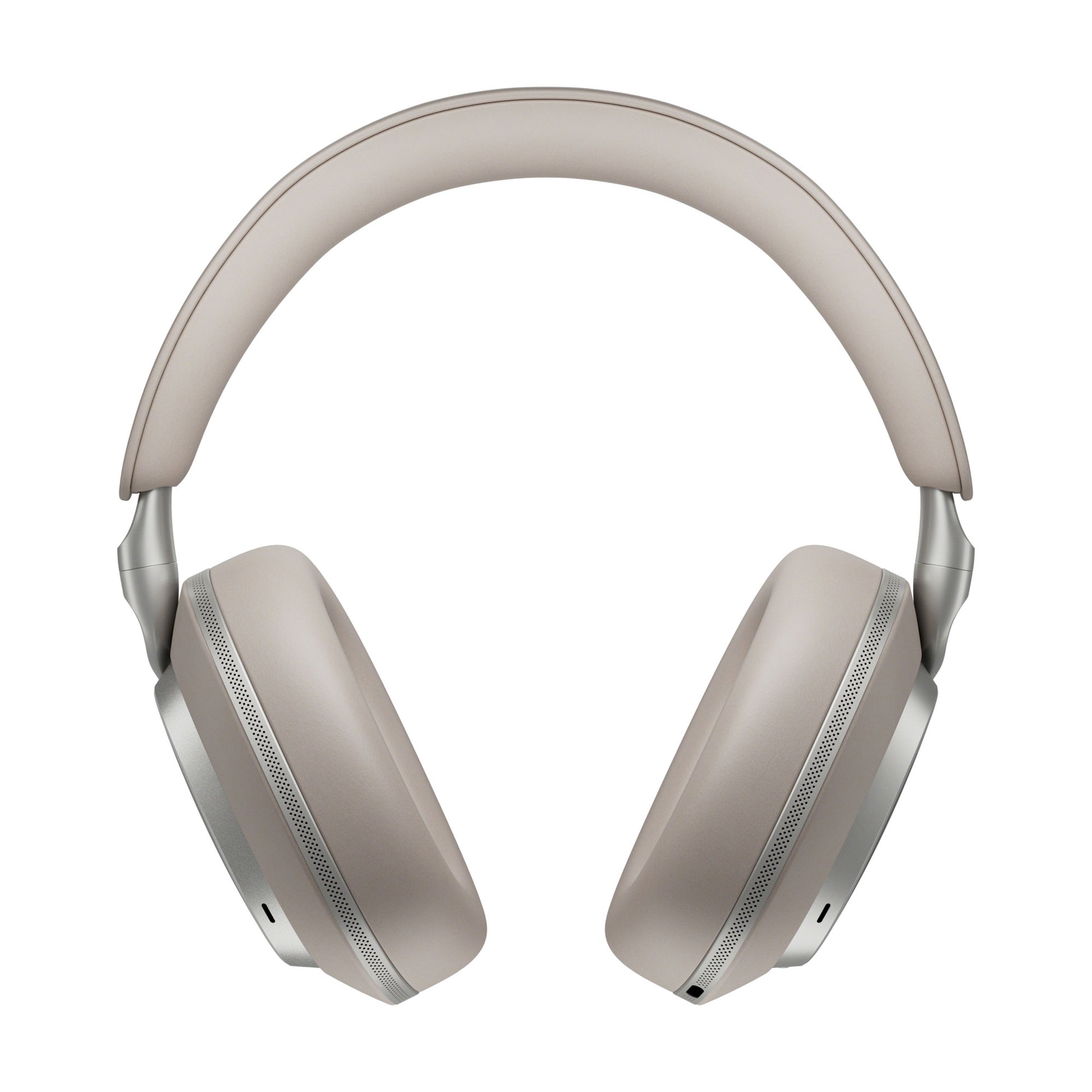 Front view of Bowers & Wilkins PX8 S2 Warm Stone on white background