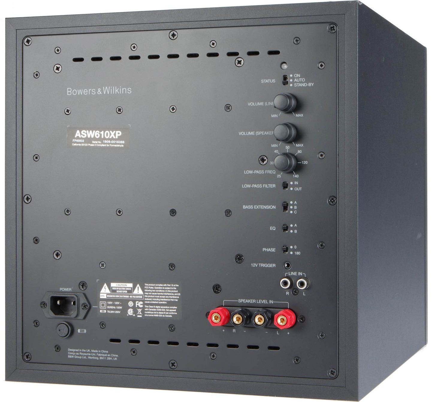 Bowers & Wilkins ASW610XP Subwoofer