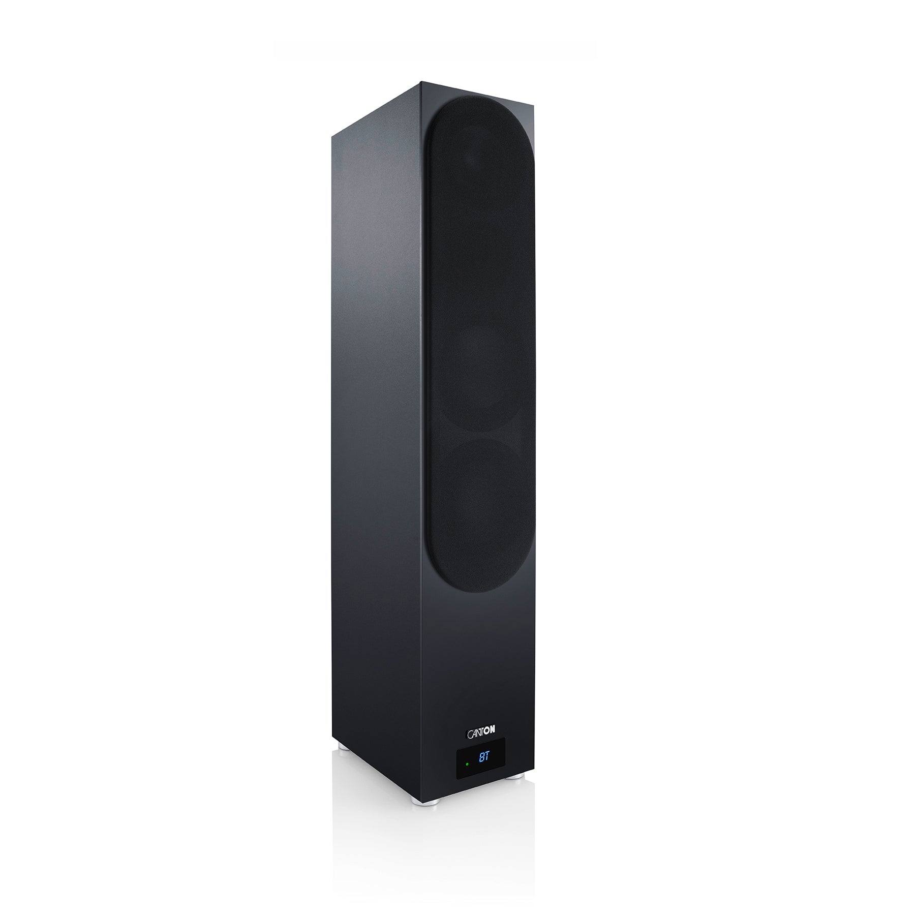 Canton Smart GLE 9 S2 Active Speakers - Shown with Grille