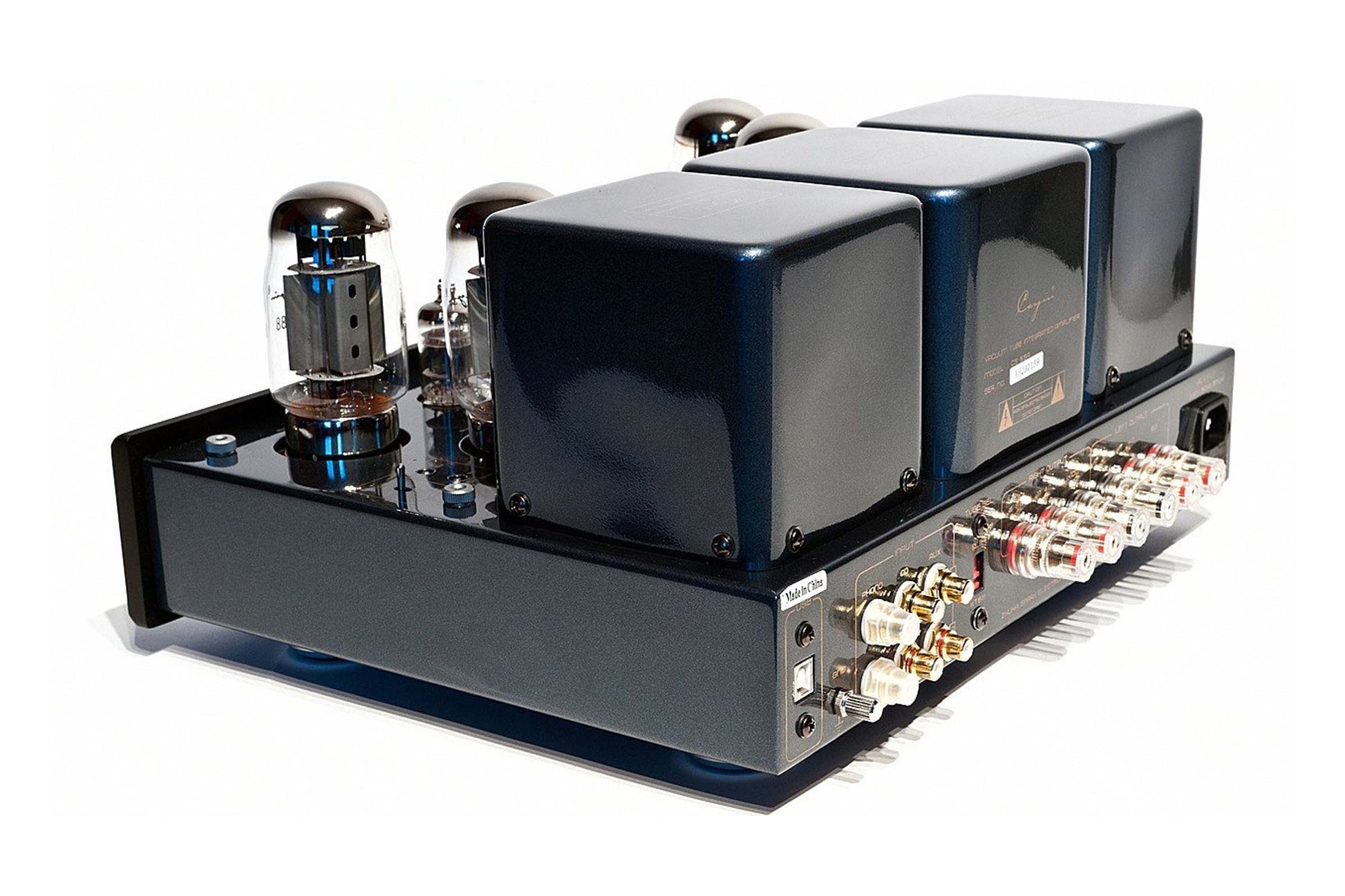 Cayin CS-55A Valve Integrated Amplifier - Rear view