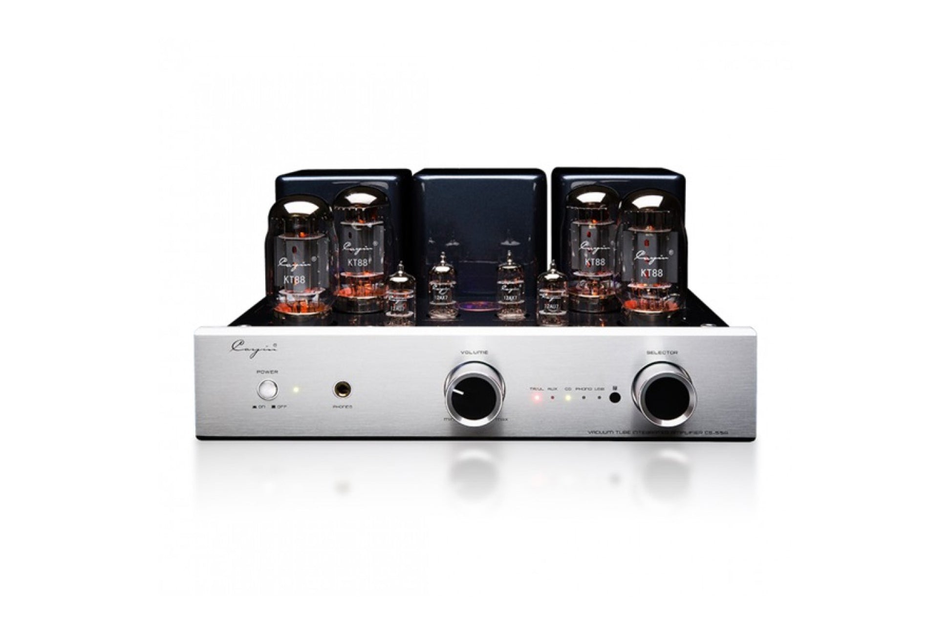 Cayin CS-55A Valve Integrated Amplifier - Front view