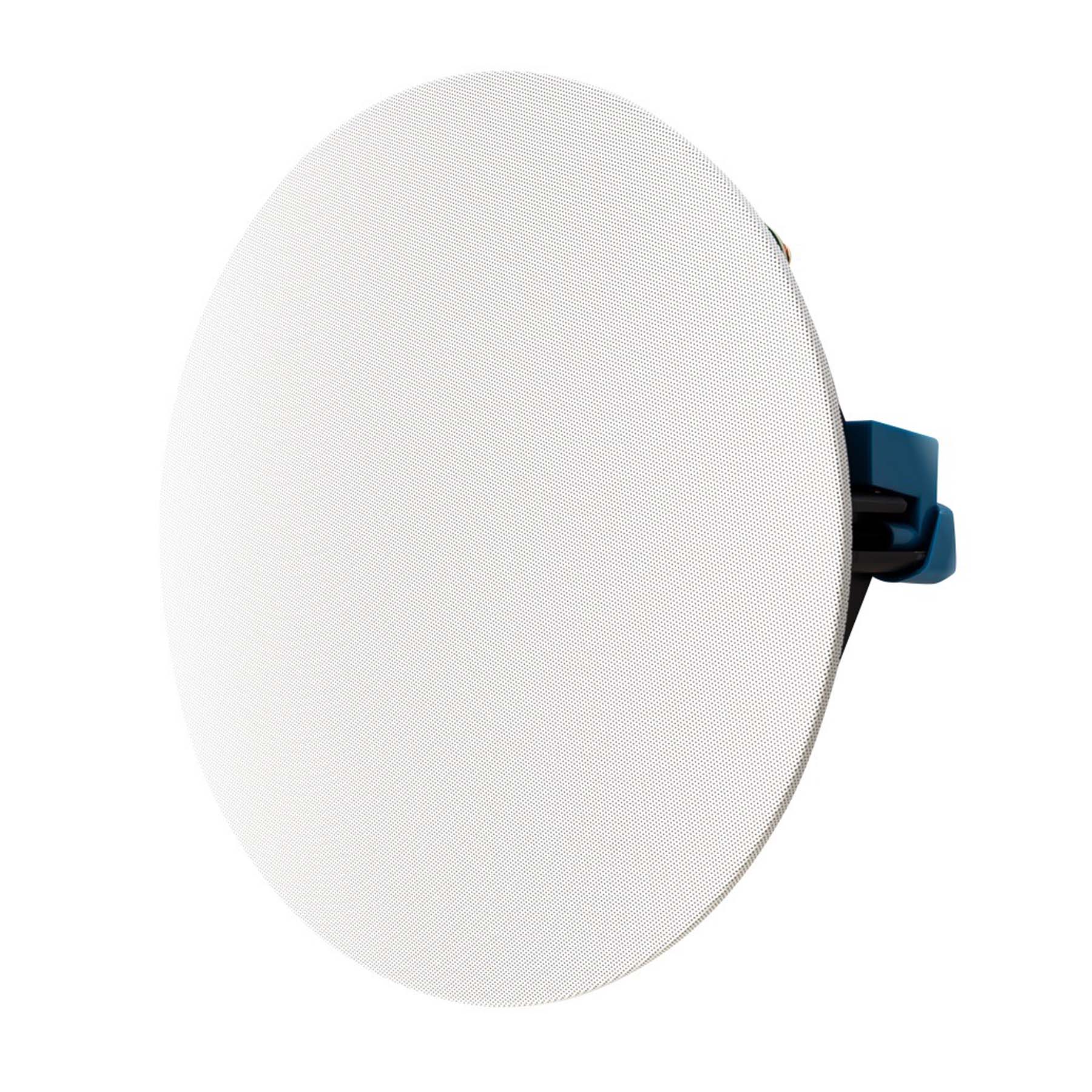 Bezel-Free Micro-Perforated Round Grille - Angle View
