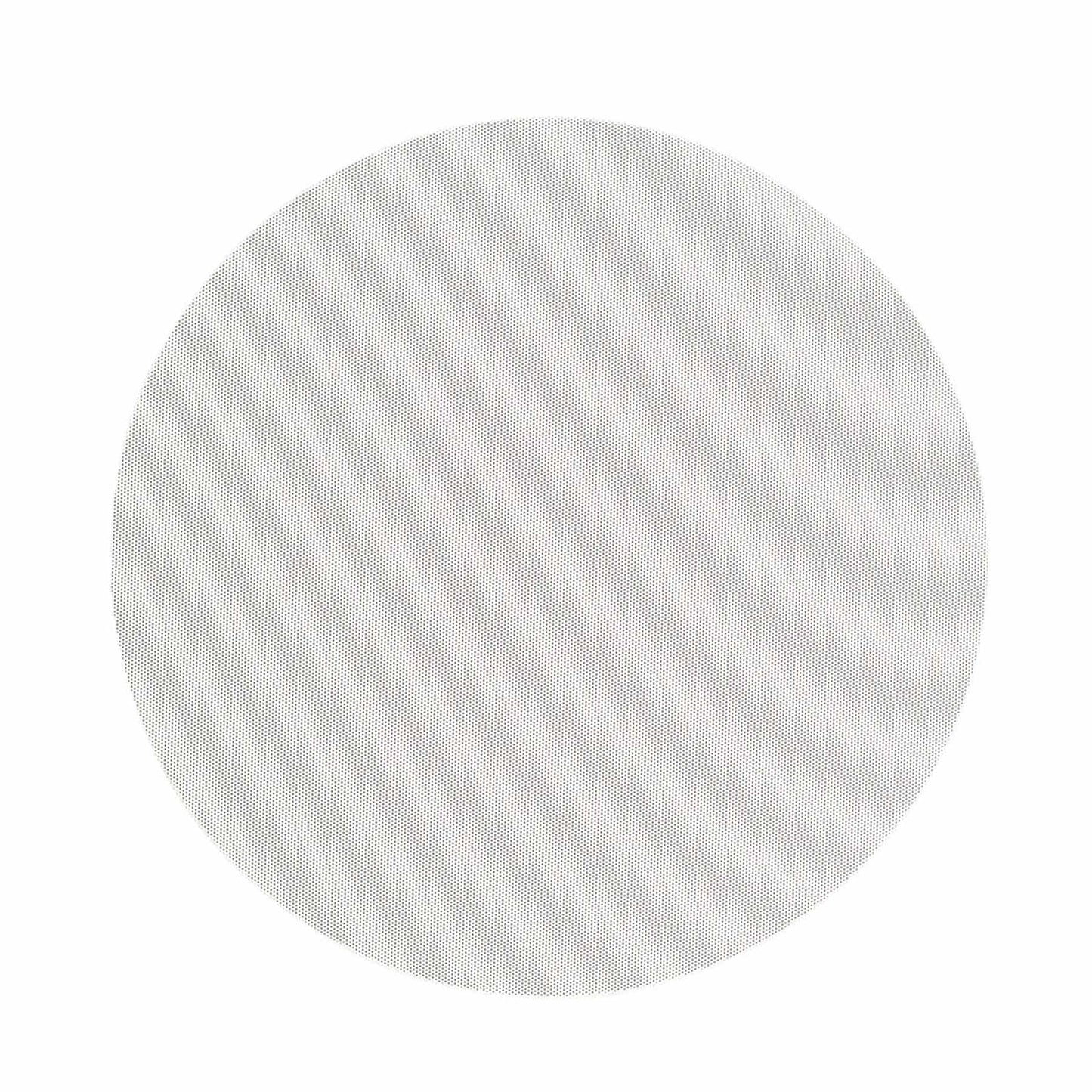 Bezel-Free Micro-Perforated Round Grille -  Front View