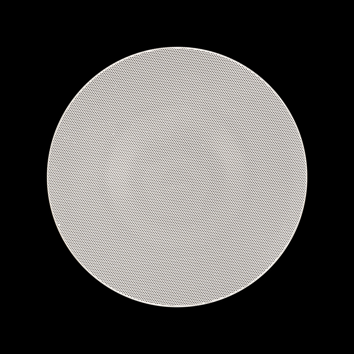 Bezel-Free Micro-Perforated Round Grille