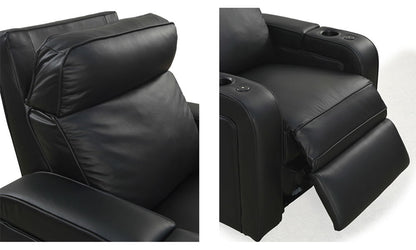 Powered Reclining Headrest and Footrest