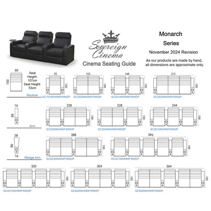 Cogworks Monarch Plus Diamond Edition Cinema Chairs