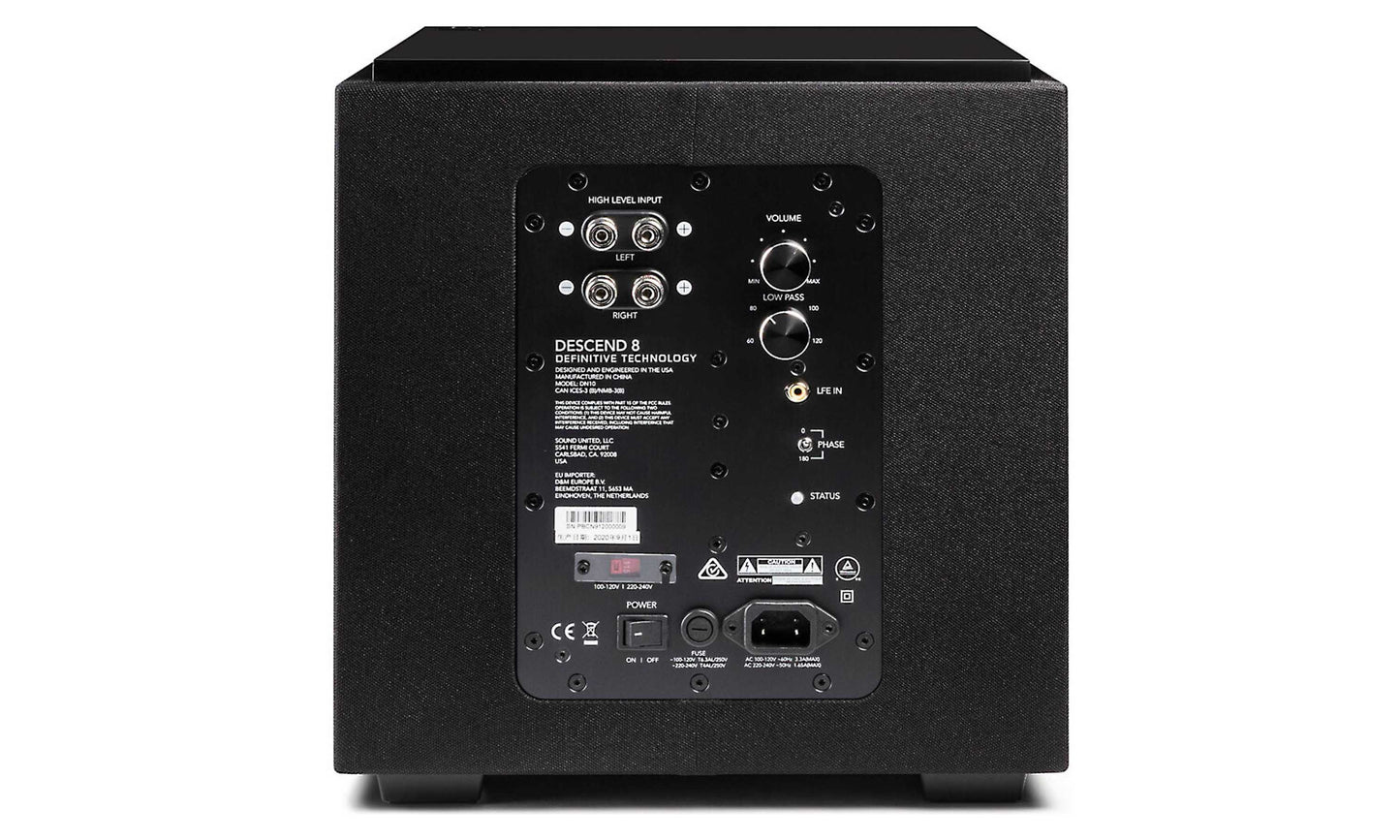 Definitive Technology Descend DN8 Subwoofer