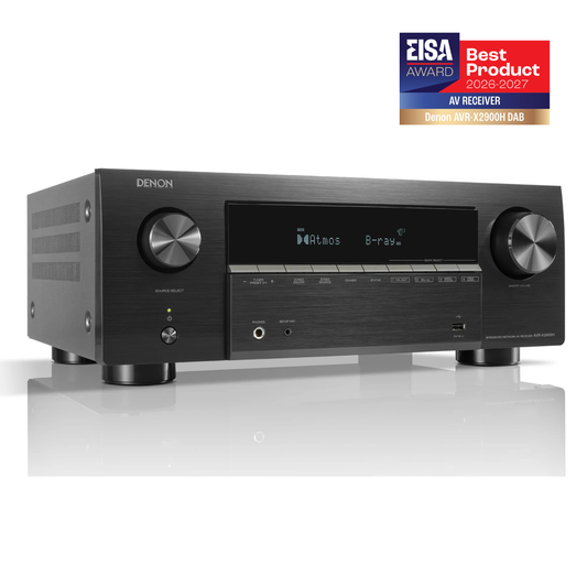 Denon AVR-X2900H 7.2 Ch 8K Dolby Atmos AV Receiver