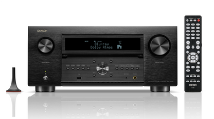 Denon AVC-A10H 8K Home Theatre Amplifier - Front Panel Open