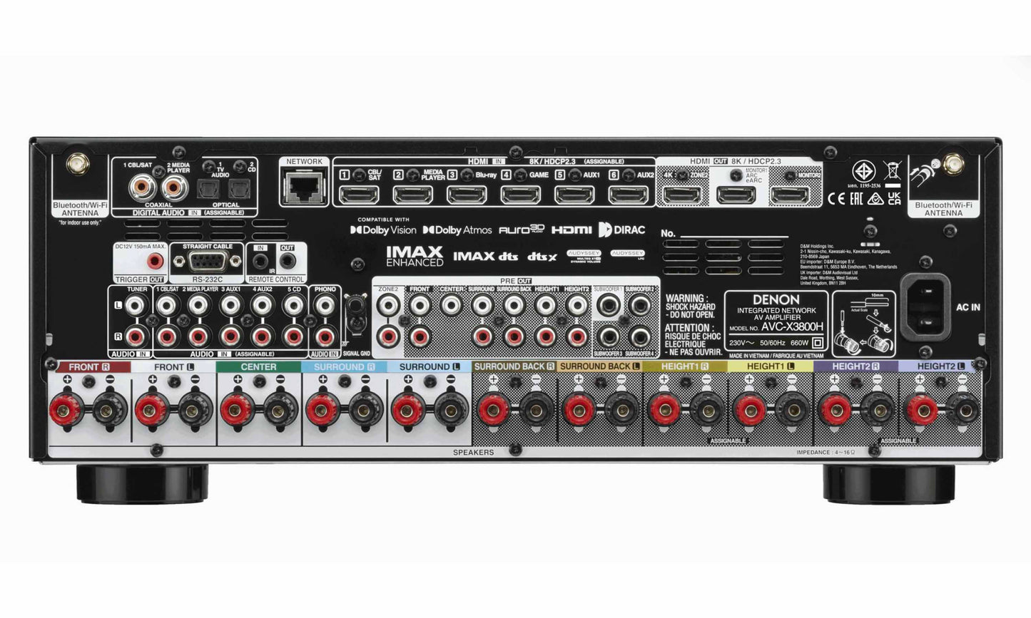 9 Channels of Amplification, Bluetooth Receiver & Transmitter