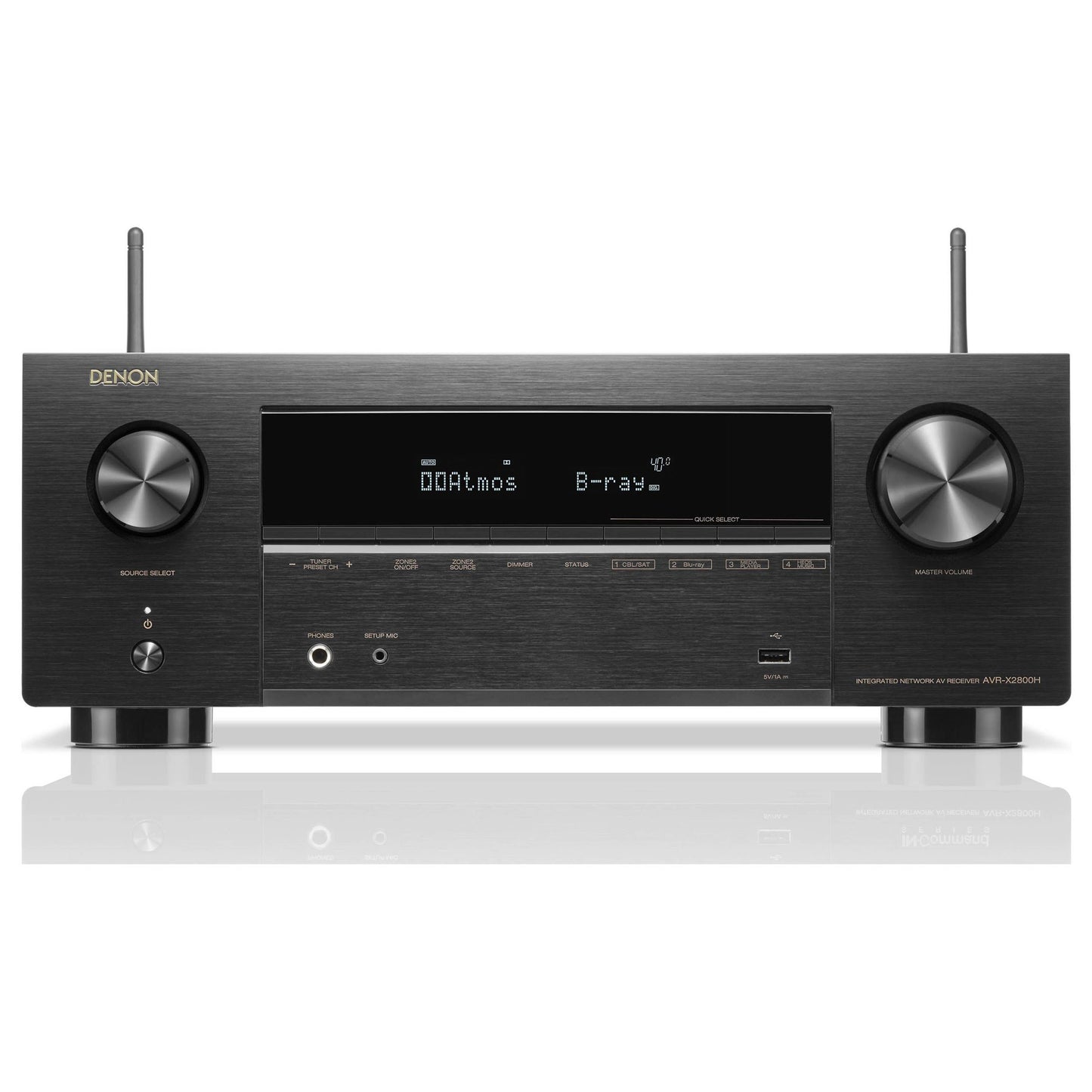 Denon AVR-X2800H 7.2 Channel 8K Home Theatre Receiver
