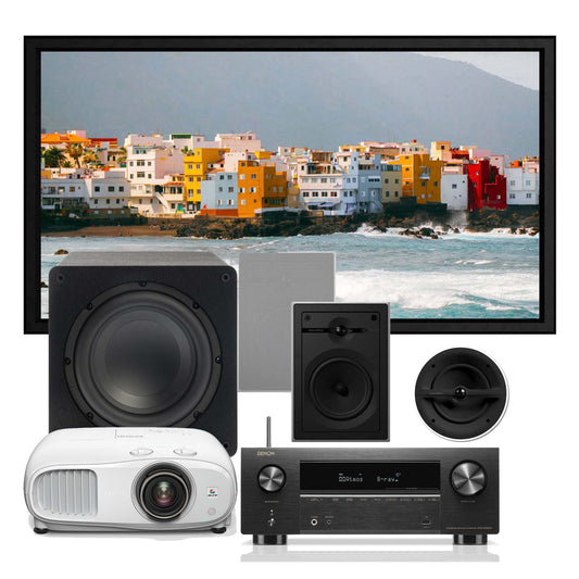 Denon Bowers & Wilkins In-Wall Home Cinema System