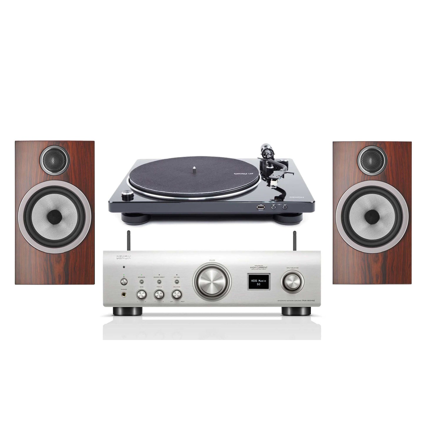 Denon B&W Turntable Streaming System