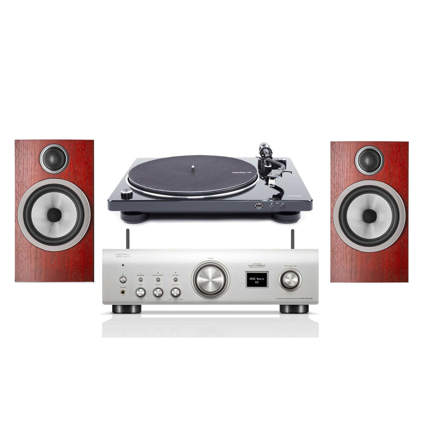 Denon B&W Turntable Streaming System