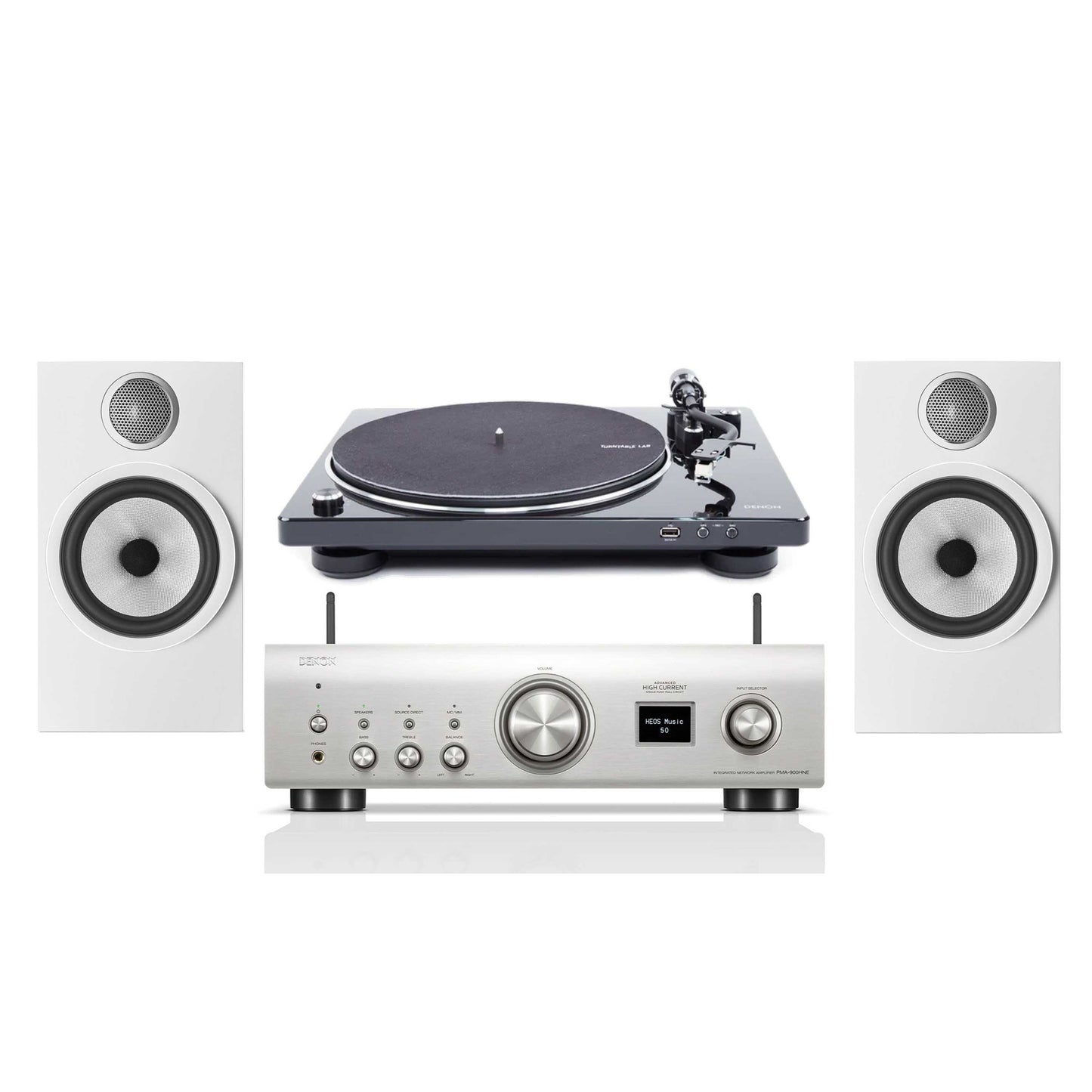 Denon B&W Turntable Streaming System