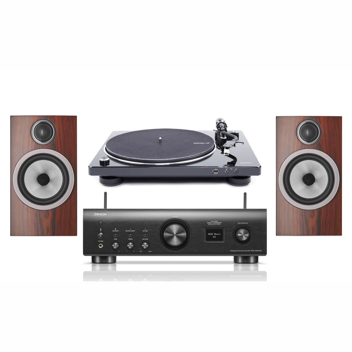 Denon B&W Turntable Streaming System
