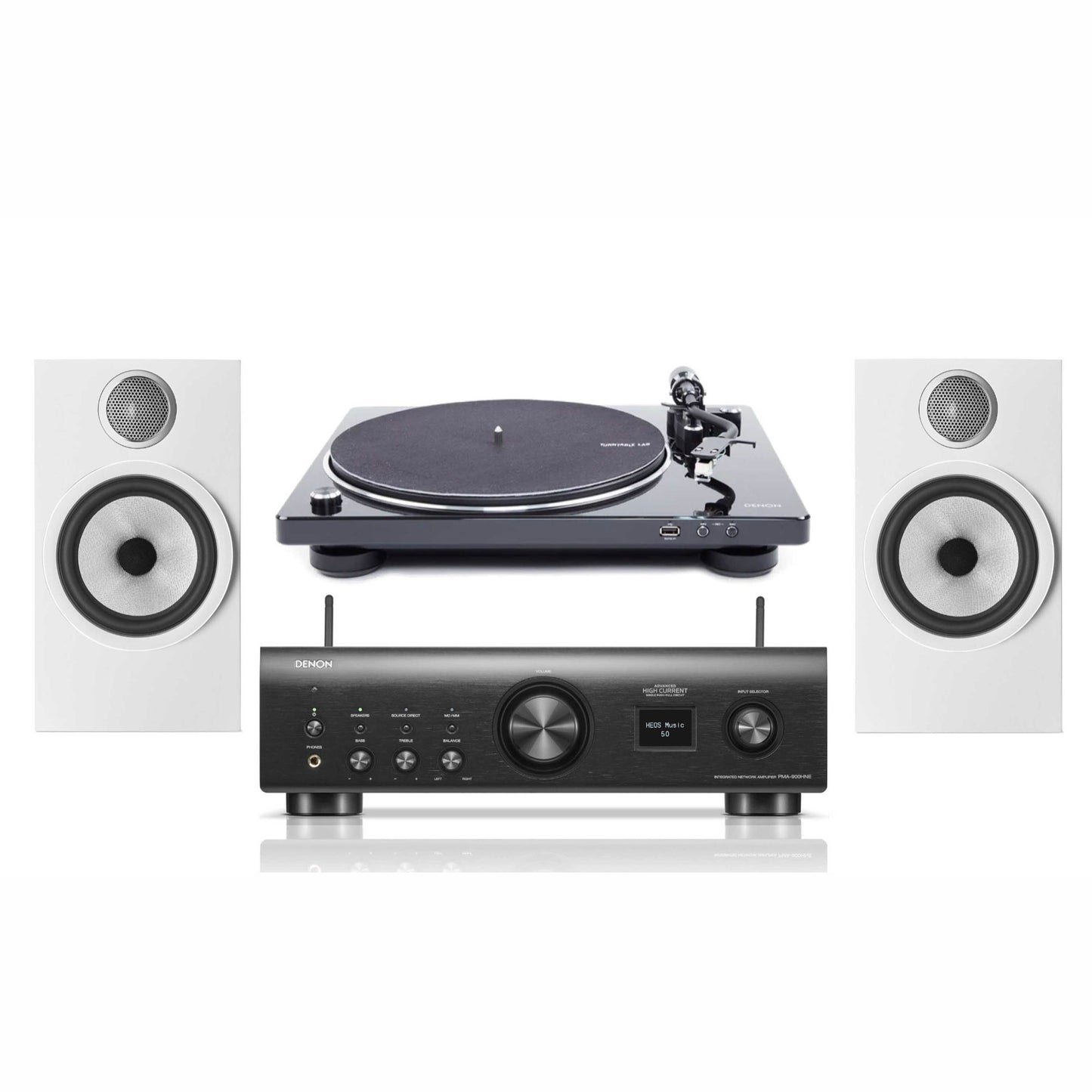 Denon B&W Turntable Streaming System