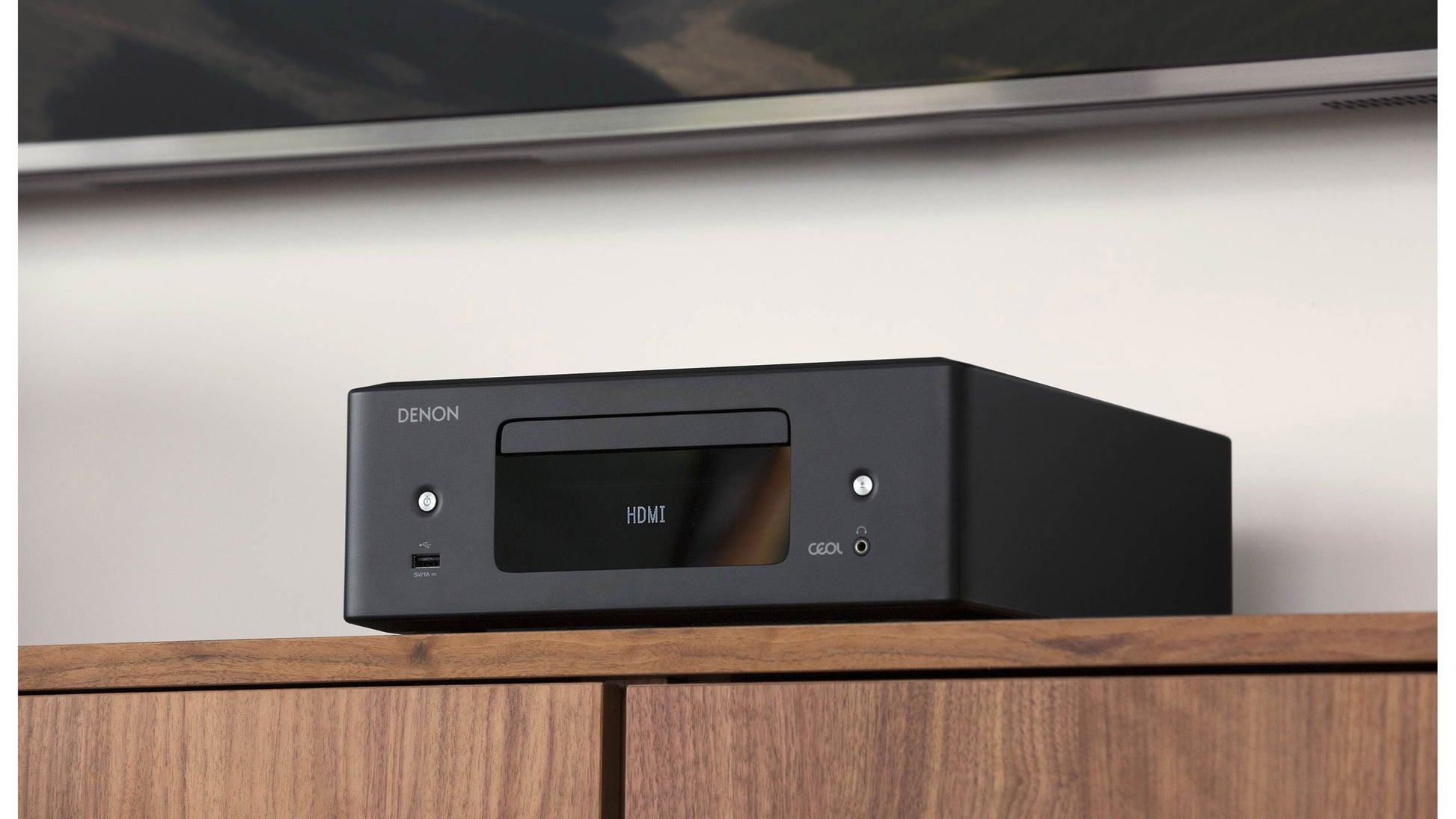 Denon CEOL RCD-N12 Network Receiver - Three Quick Select Buttons on Top