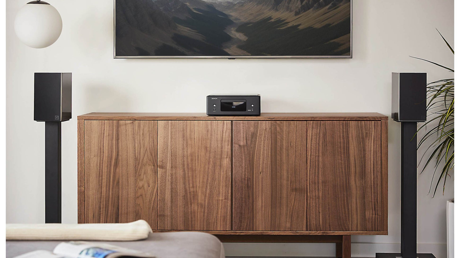 Denon CEOL RCD-N12 Network Receiver - Pairs Nicely With a Range of Bookshelf Speakers (Speakers Sold Separately)