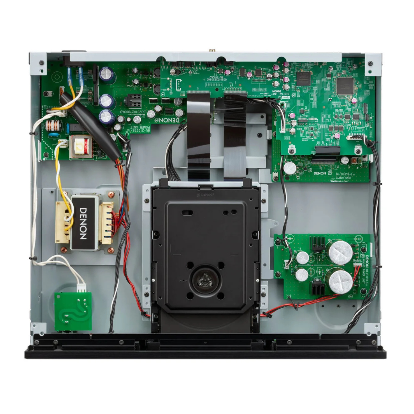 Internal view of Denon DCD-1700NE CD/SACD Player