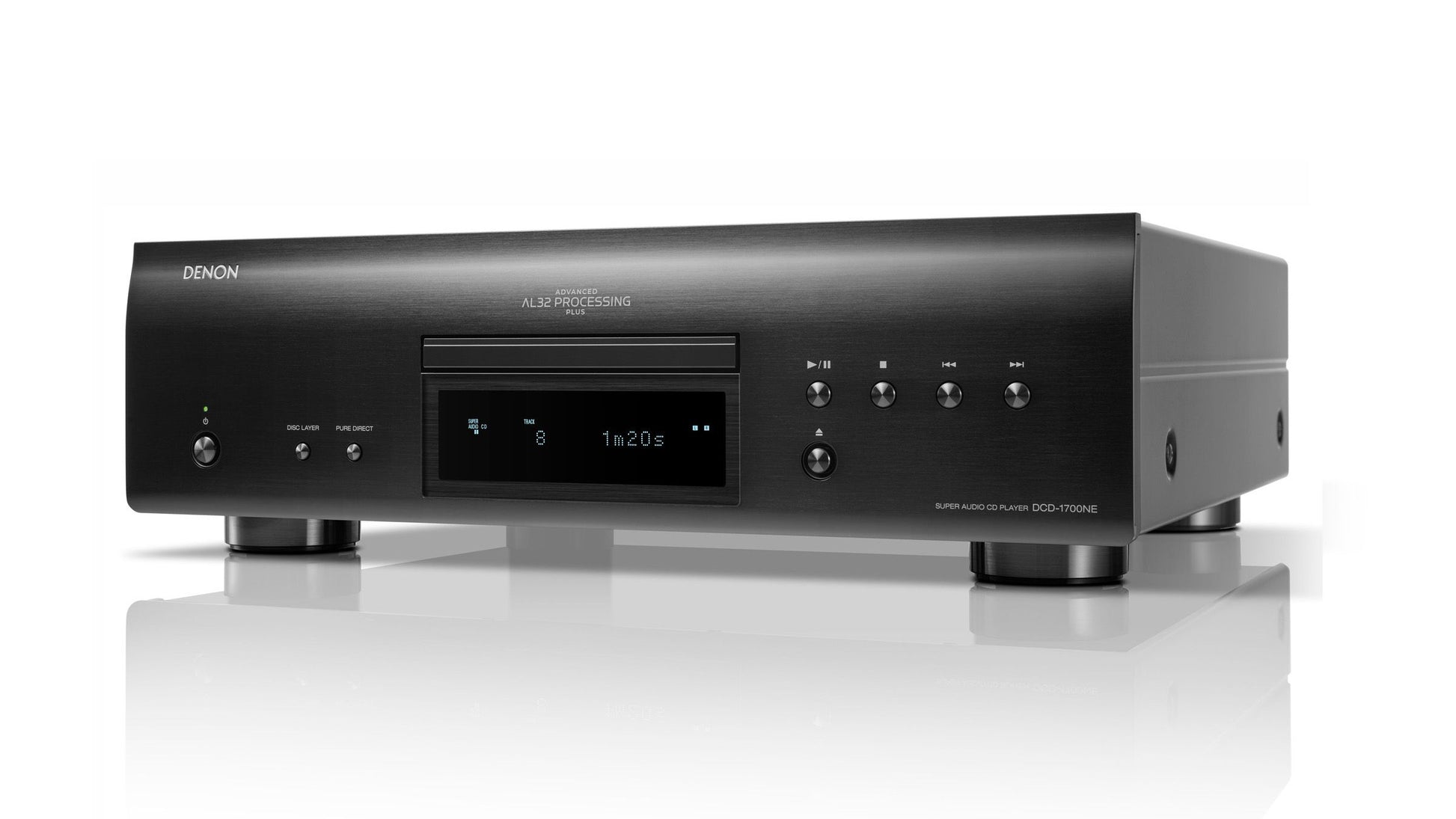 Denon DCD-1700NE CD/SACD Player (Available in Black or Silver)