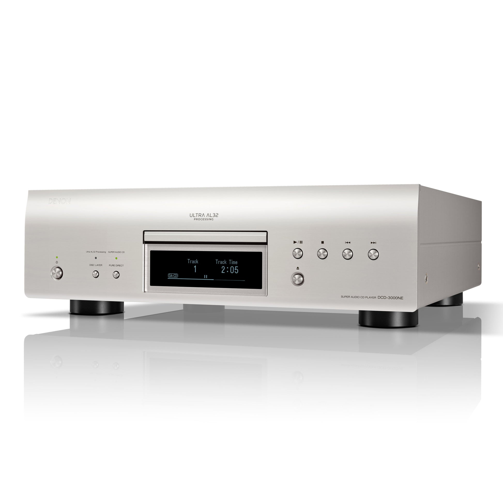 Denon DCD-3000NE Super Audio CD Player in silver